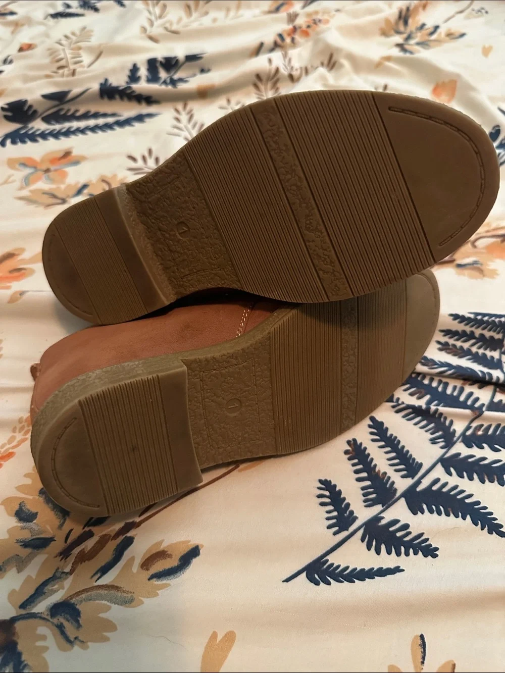Boys Casual Brown Lace-Up Dress Shoes